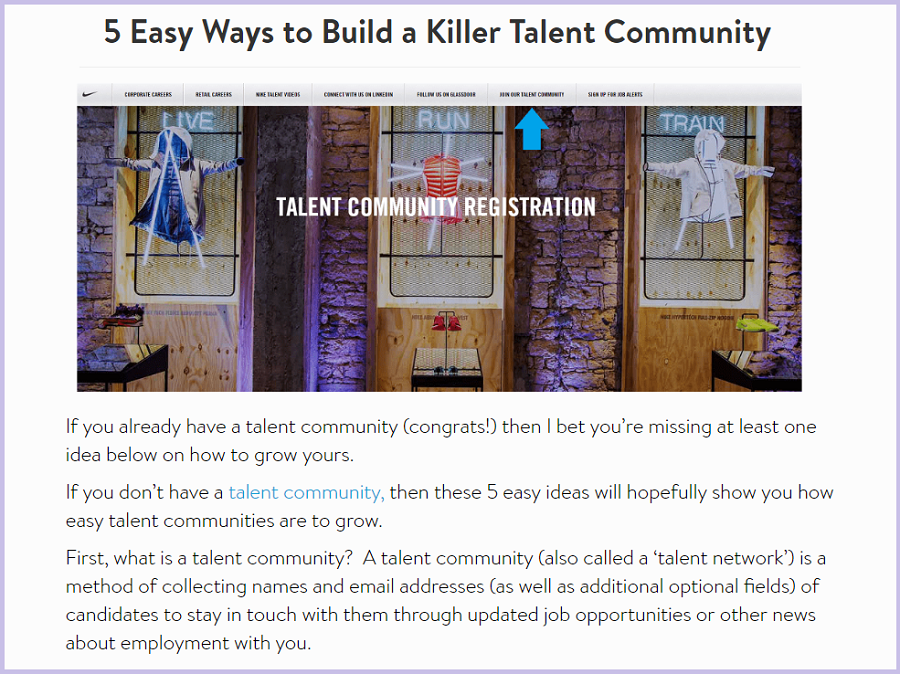 5-Easy-Ways-to-Build-a-Killer-Talent-Community-Ongig | Ongig Blog 5 Easy Ways to Build a Killer Talent Community