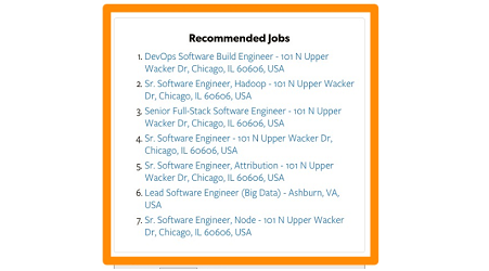 Suggested Positions Widget