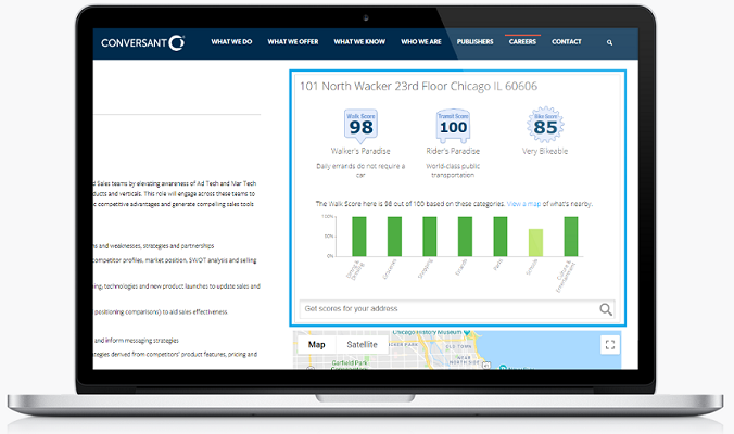 Walk View Screenshot (Employer Branding Strategies blog)