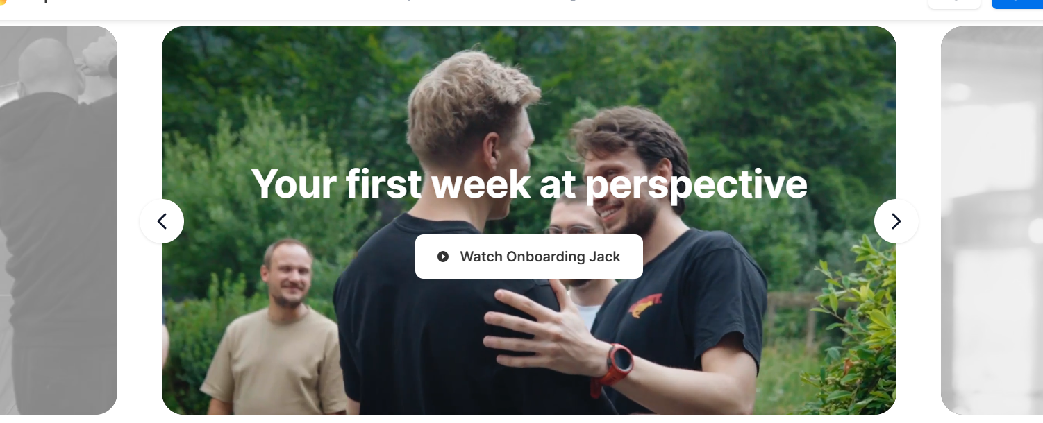 Perspective's career page