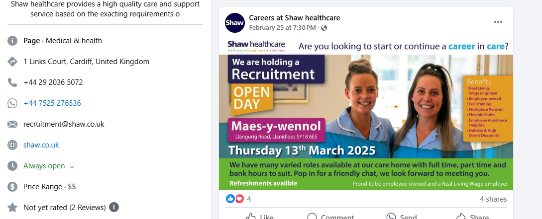 Shaw healthcare