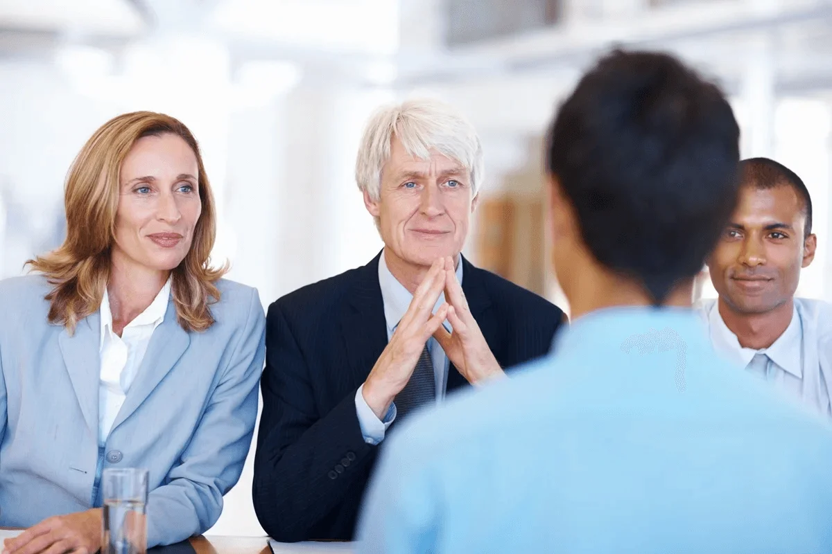 Panel Interviewers Asking The Question Why Are You Leaving Your Current Job