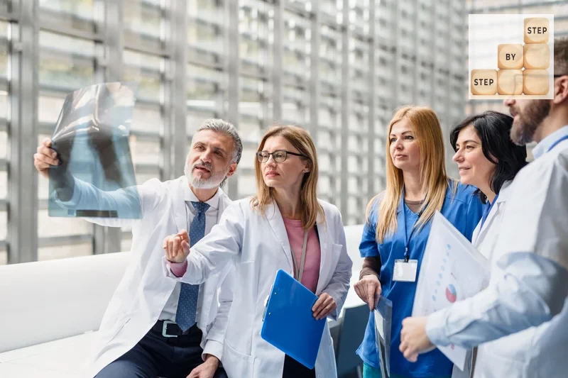 Medical Professionals Reviewing X-Ray Results Representing Best Paying Healthcare Careers