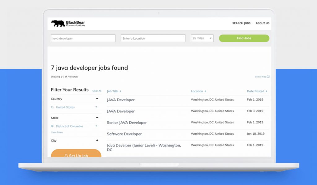 career page design | Ongig Blog talemetry career site builder