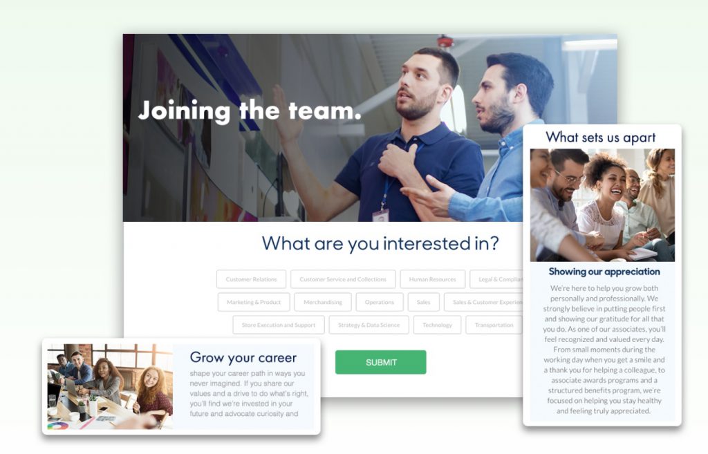 phenom people career sites | Ongig Blog phenom people career page builder