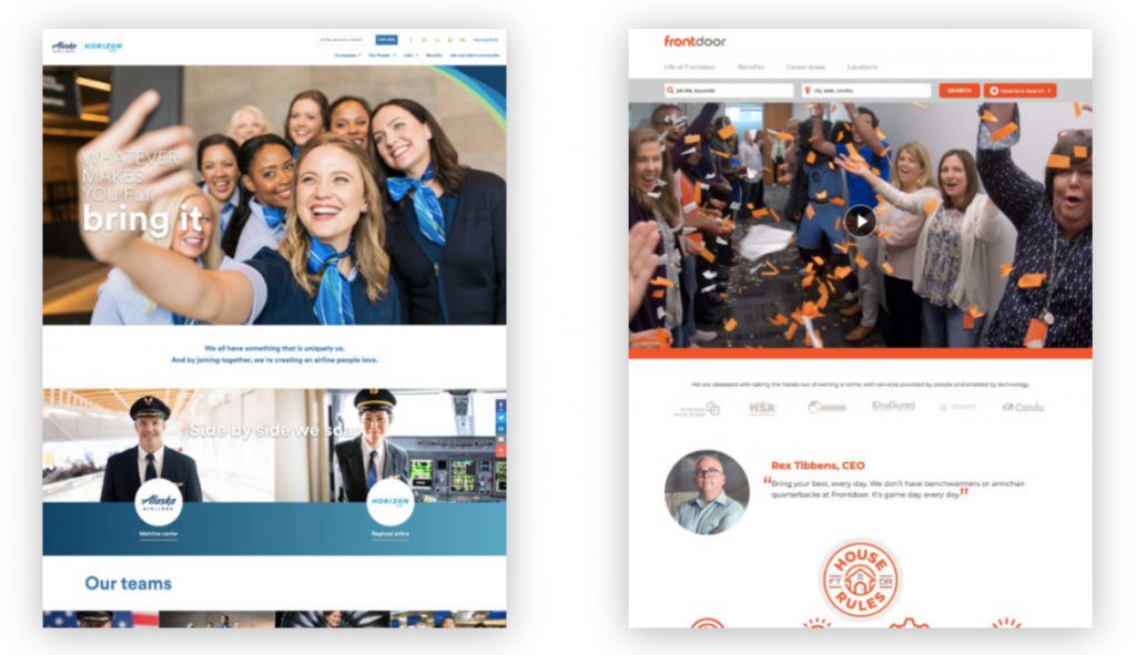 career site recruit rooster | Ongig Blog career site recruit rooster
