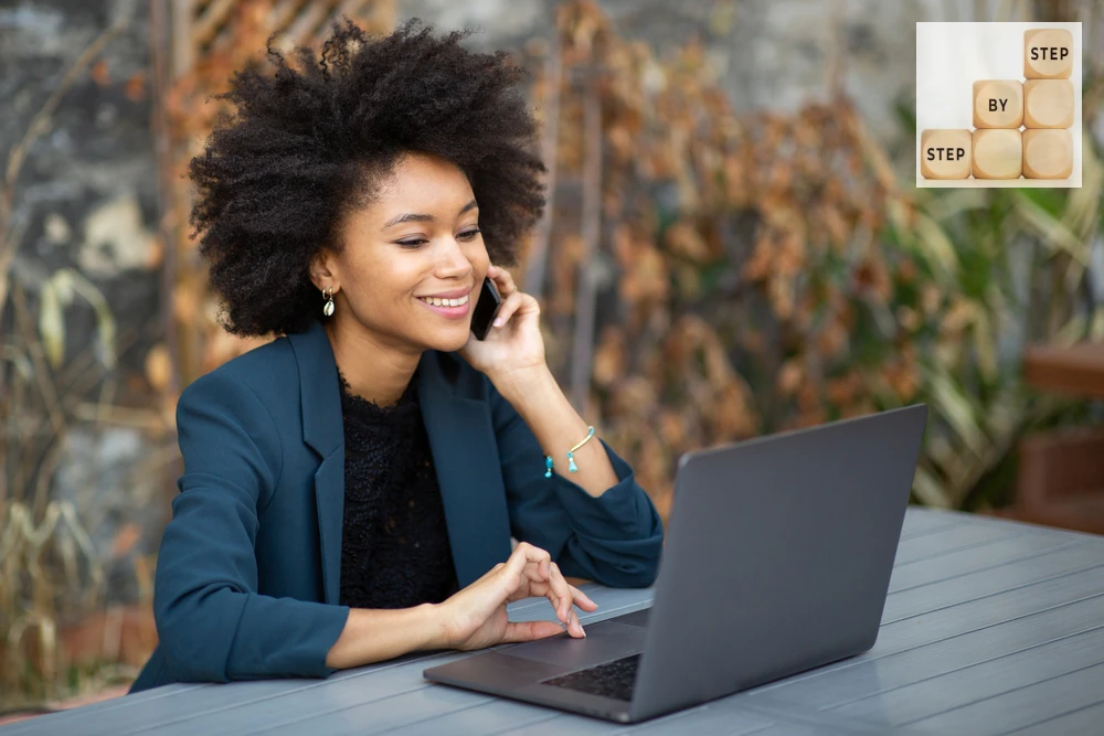 Happy Woman Browsing Glassdoor Replacement Platforms