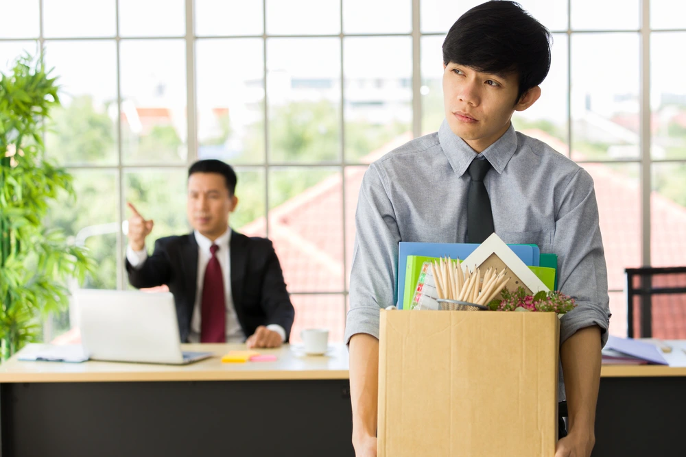 A Disheartened Employee After Being Let Go For Taking Another Job