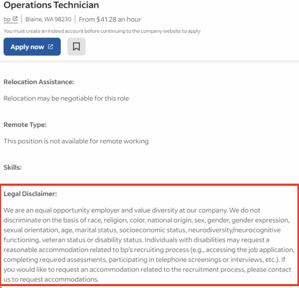 diversity language example ops tech | Ongig Blog diversity language example ops tech