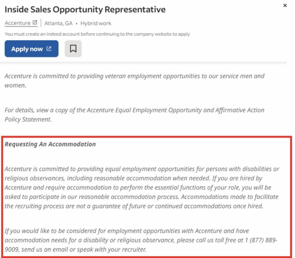 diversity language example | Ongig Blog diversity language example