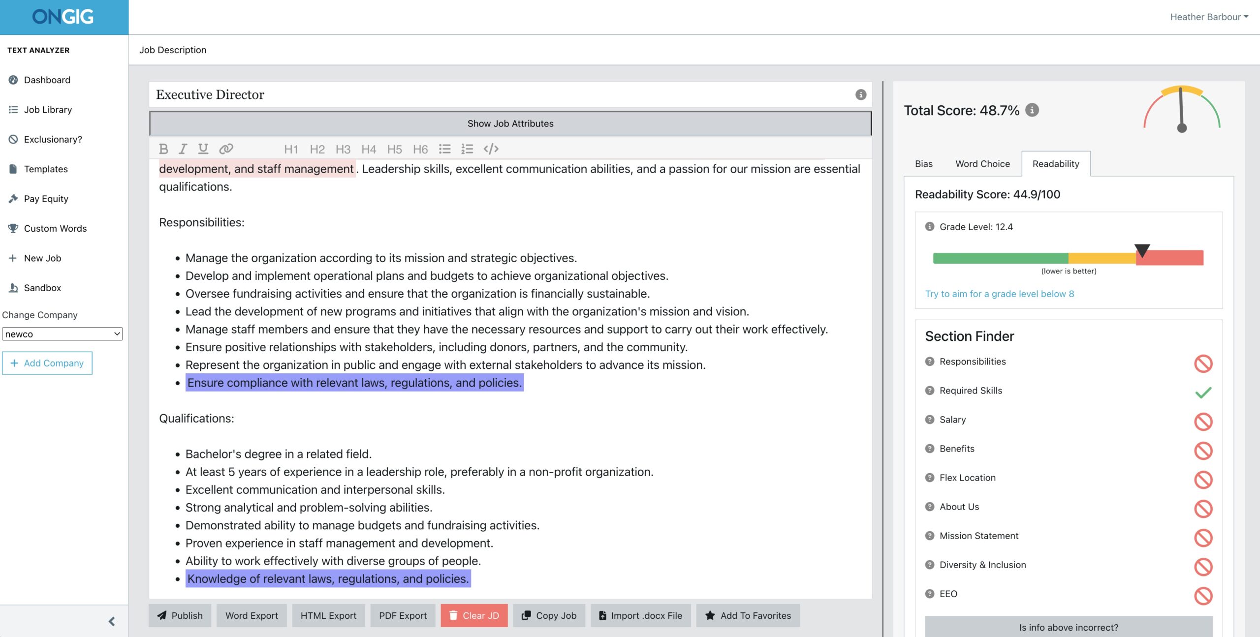 Ongig is AI writing software for crafting job descriptions | Ongig Blog Ongig is AI writing software for crafting job descriptions