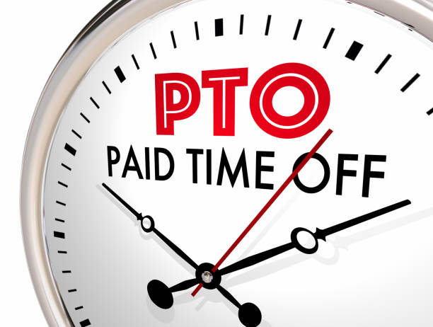 PTO Paid Time Off Clock Vacation Hours Leave 3d Illustration | Ongig Blog PTO Paid Time Off Clock