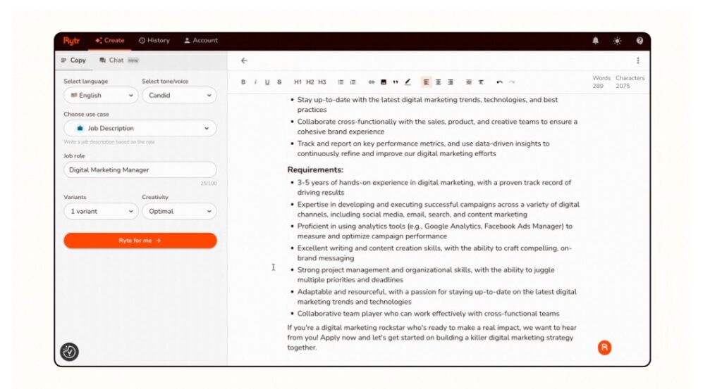 Rytr | Ongig Blog