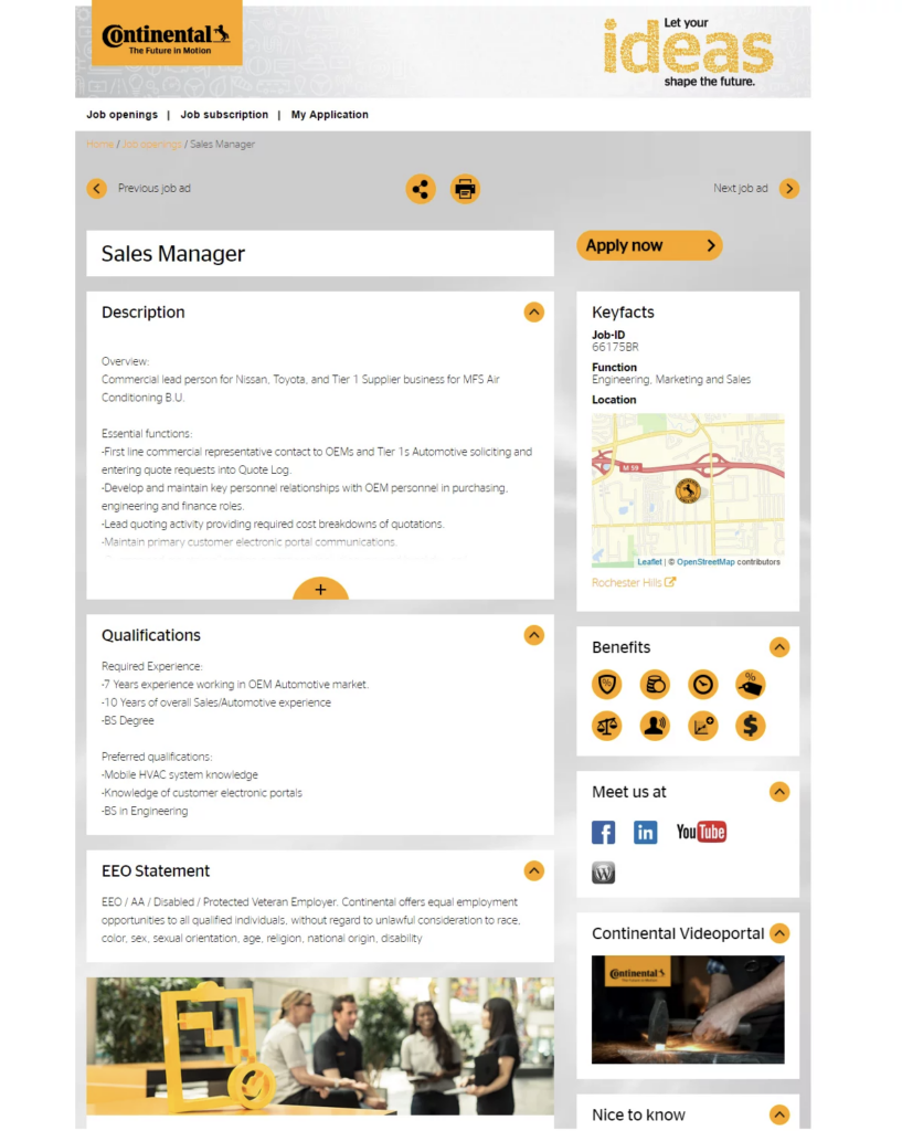 image-2 | Ongig Blog Continental job posting example (Job Posting Examples blog)