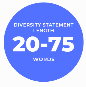 how long should your diversity declaration be