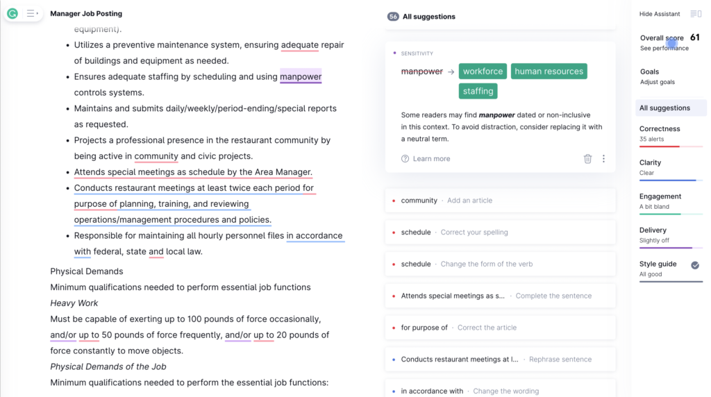 gender analysis of writing | Grammarly | Ongig Blog gender analysis of writing | Grammarly