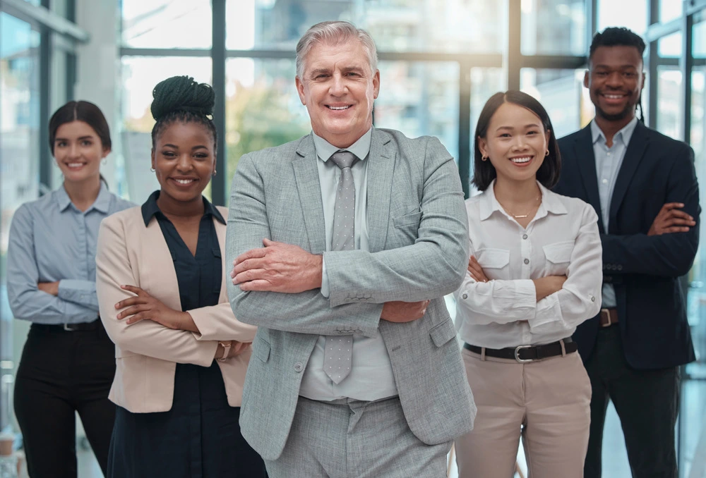 A Group Of Supervisors And Managers